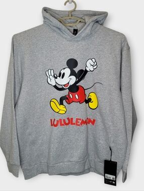 Lululemon x Disney Mens Steady State Hoodie XL Gray Limited Edition NEW